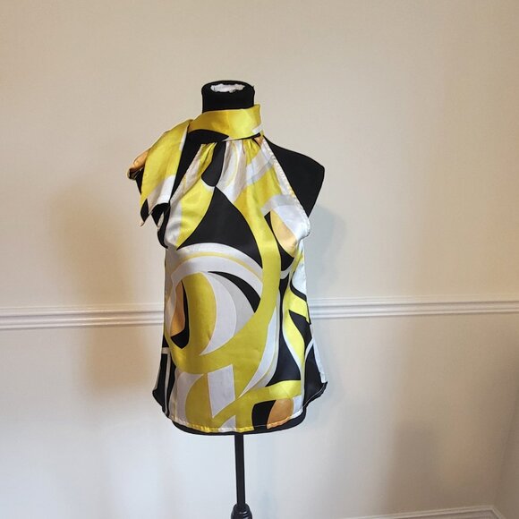 Urban Behavior Scarf Neck Blouse, Size M - Picture 1 of 7